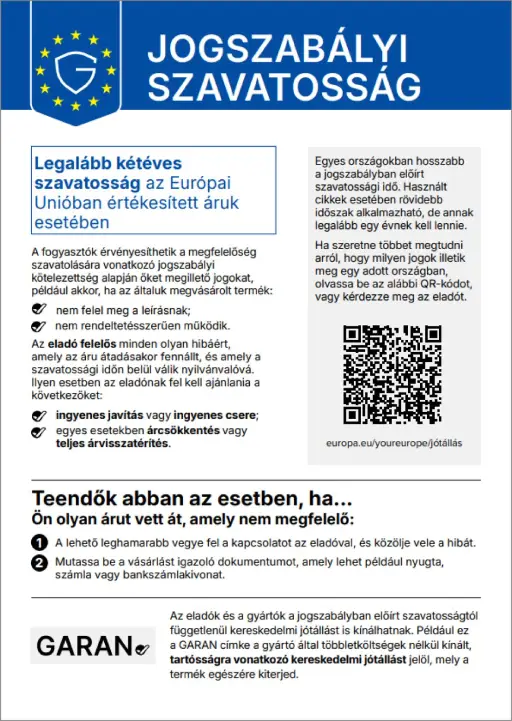 Harmonizált értesítés