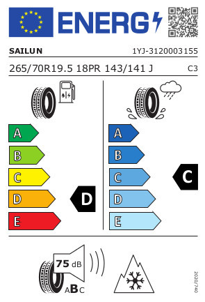 265/70R19.5 Sailun Stm1 terep-potkocsi-gumi