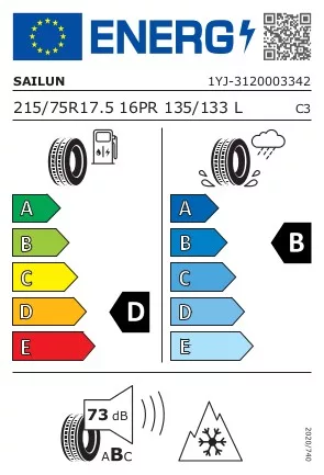 215/75R17.5 Sailun Sar1 kormanyzott-teherauto-gumi