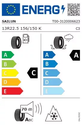 Sailun Terra Pro Z 13R22.5 156/150L On/Off kormányzott teher gumiabroncs