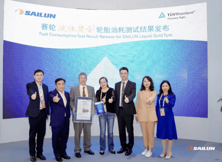 Sailun Liquid Gold gyártási technológia TÜV elismerése