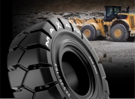 Sérülések egy bányagép gumin