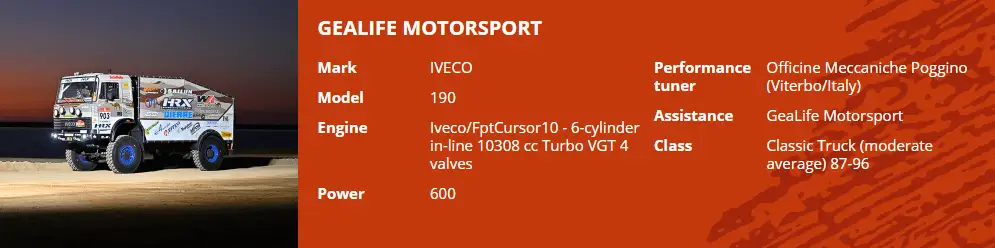 Sailun Dakar 2026 -1 team truck