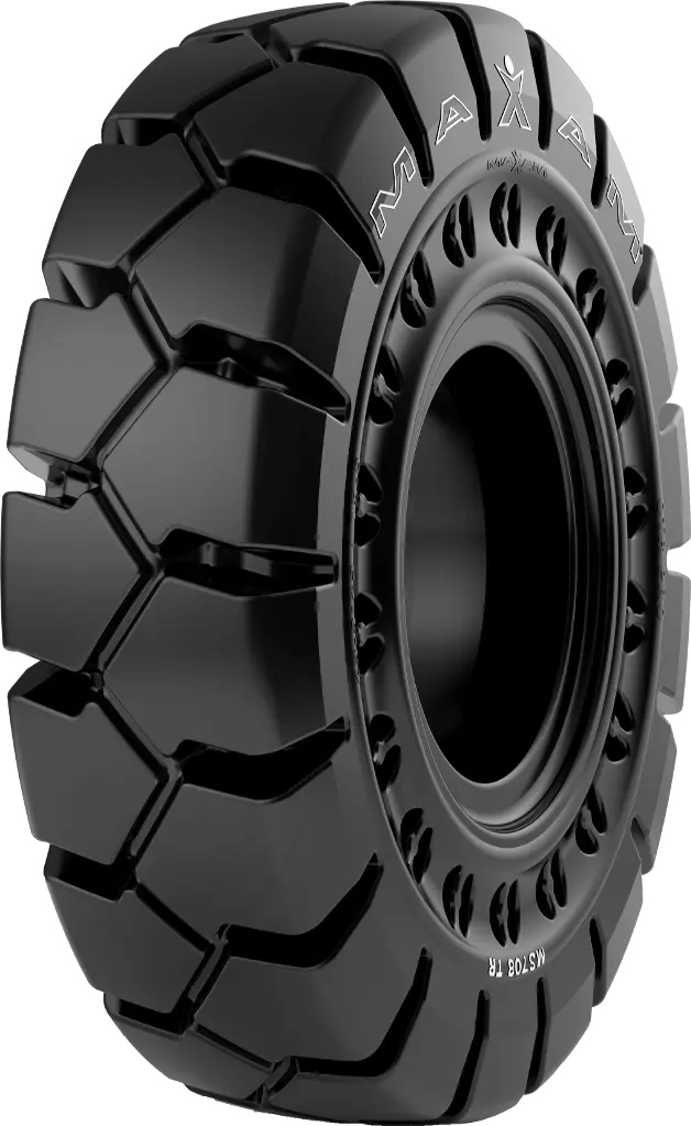 Maxam MS708 AP munkagép gumiabroncs lyukacsos kivitel